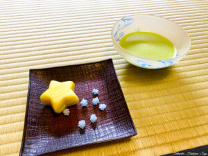 茶道 七夕 お菓子 抹茶