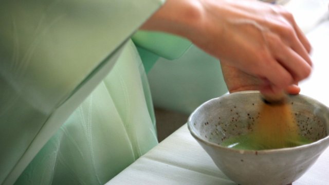 抹茶 茶道 テーブル